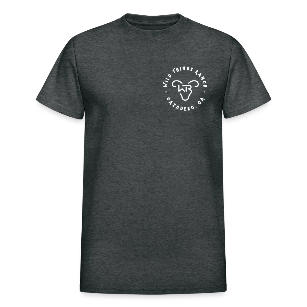 Unisex Jersey T-Shirt by Bella + Canvas - deep heather