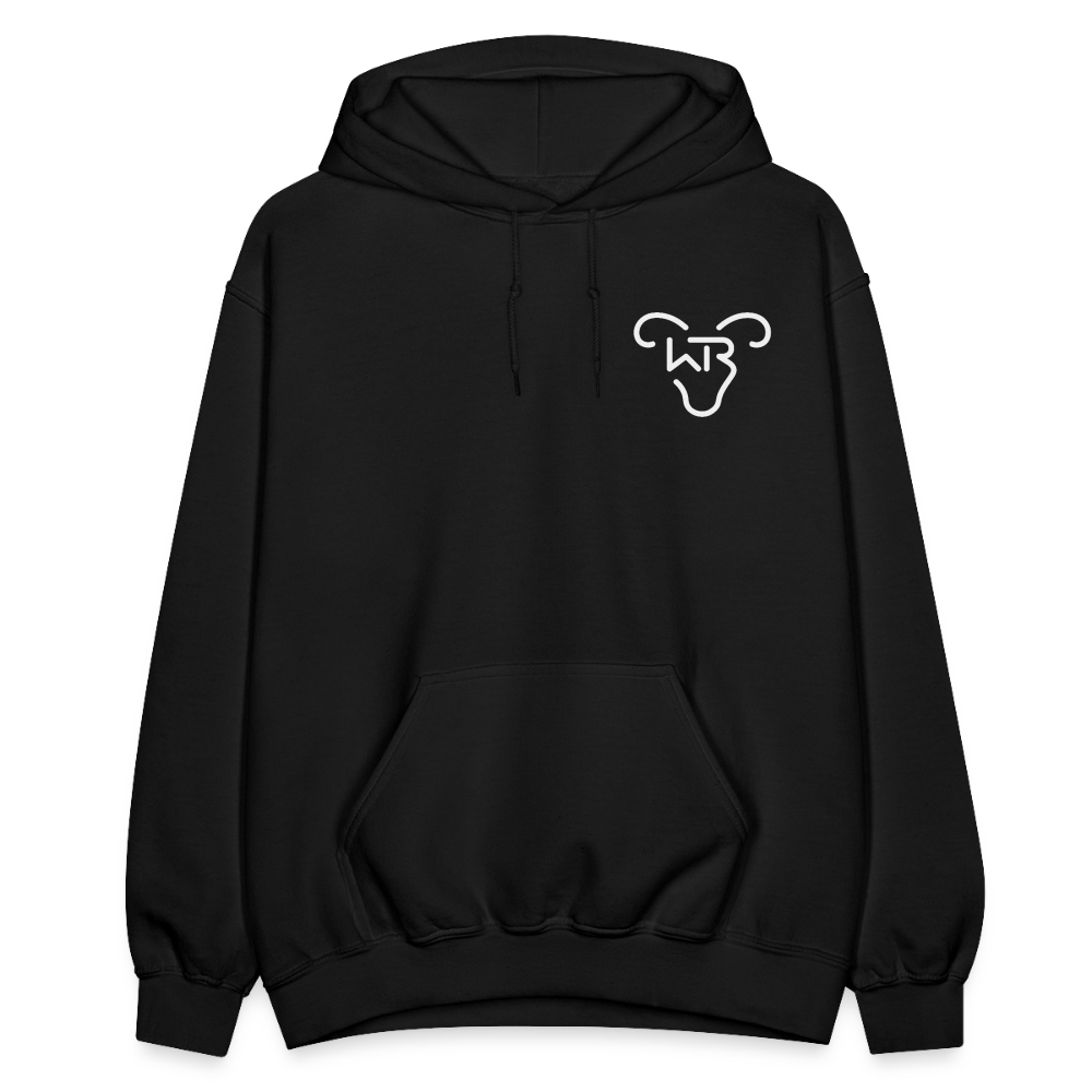 Ranch Rodeo Ram Gildan Hoodie - black