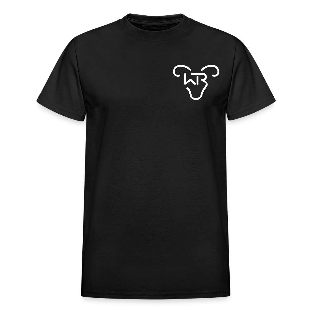 Ram Rider Ranch Gildan Ultra Cotton Adult T-Shirt - black