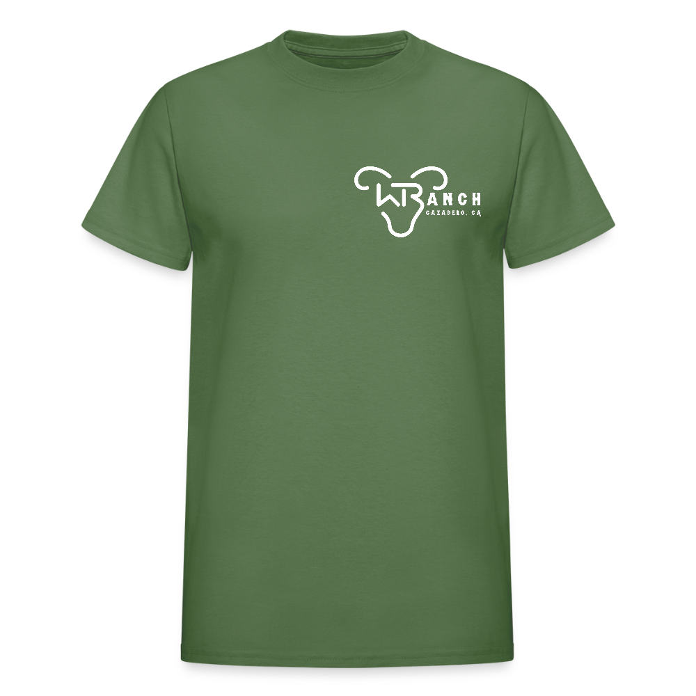 Gildan Ultra Cotton Adult T-Shirt - military green
