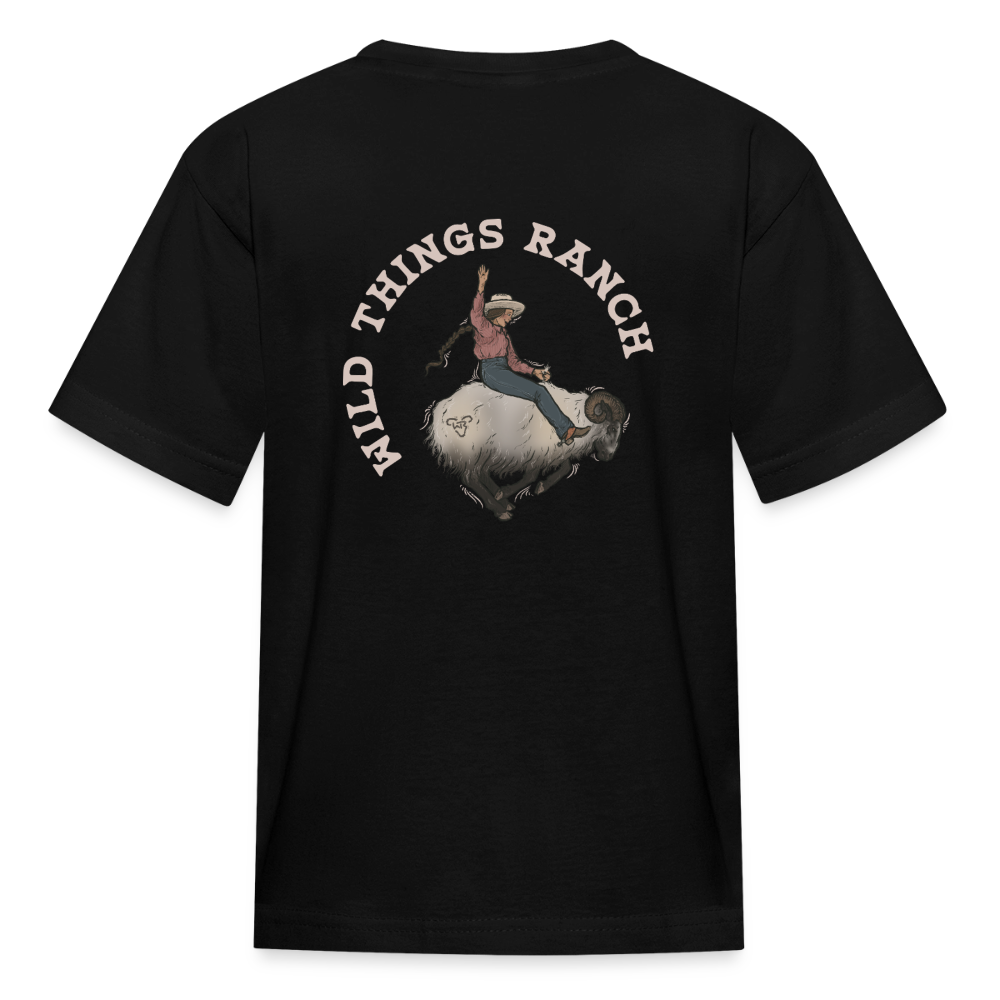 Kids'Ranch Rodeo Ram T-Shirt - black