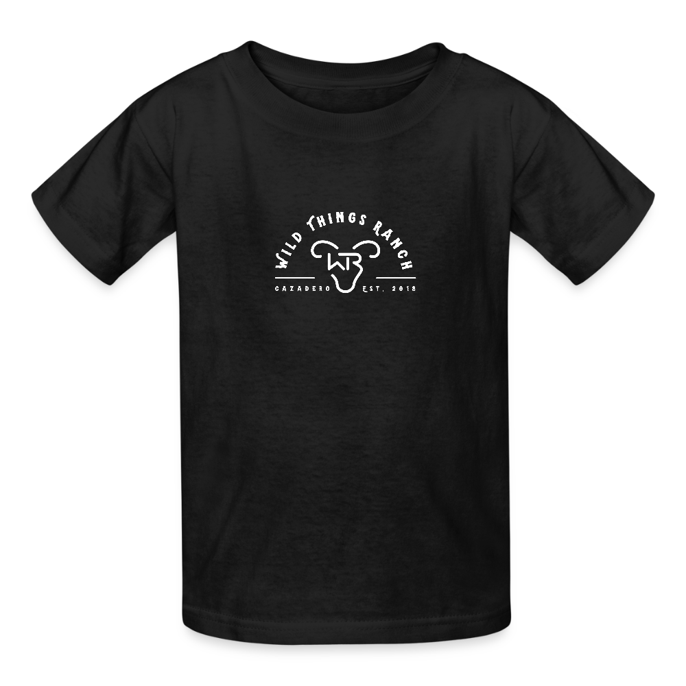 Gildan Ultra Cotton Youth T-Shirt - black