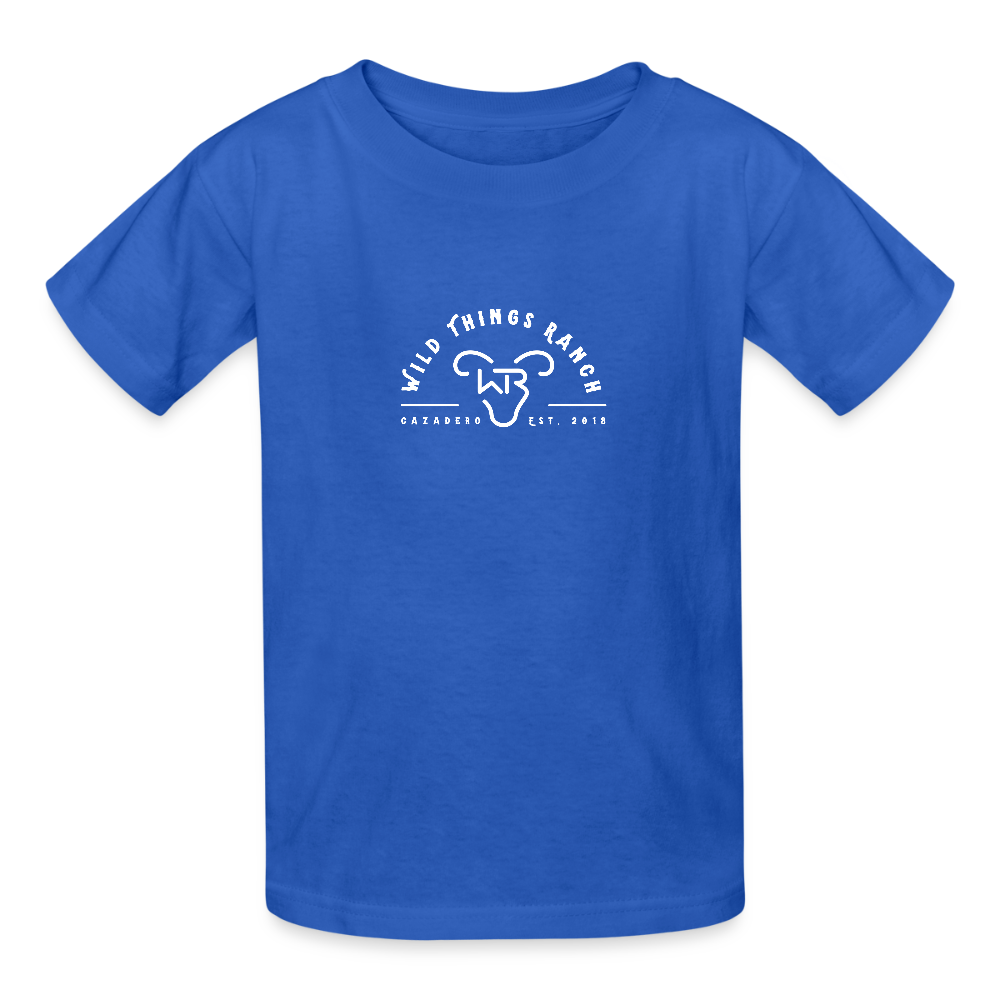 Gildan Ultra Cotton Youth T-Shirt - royal blue