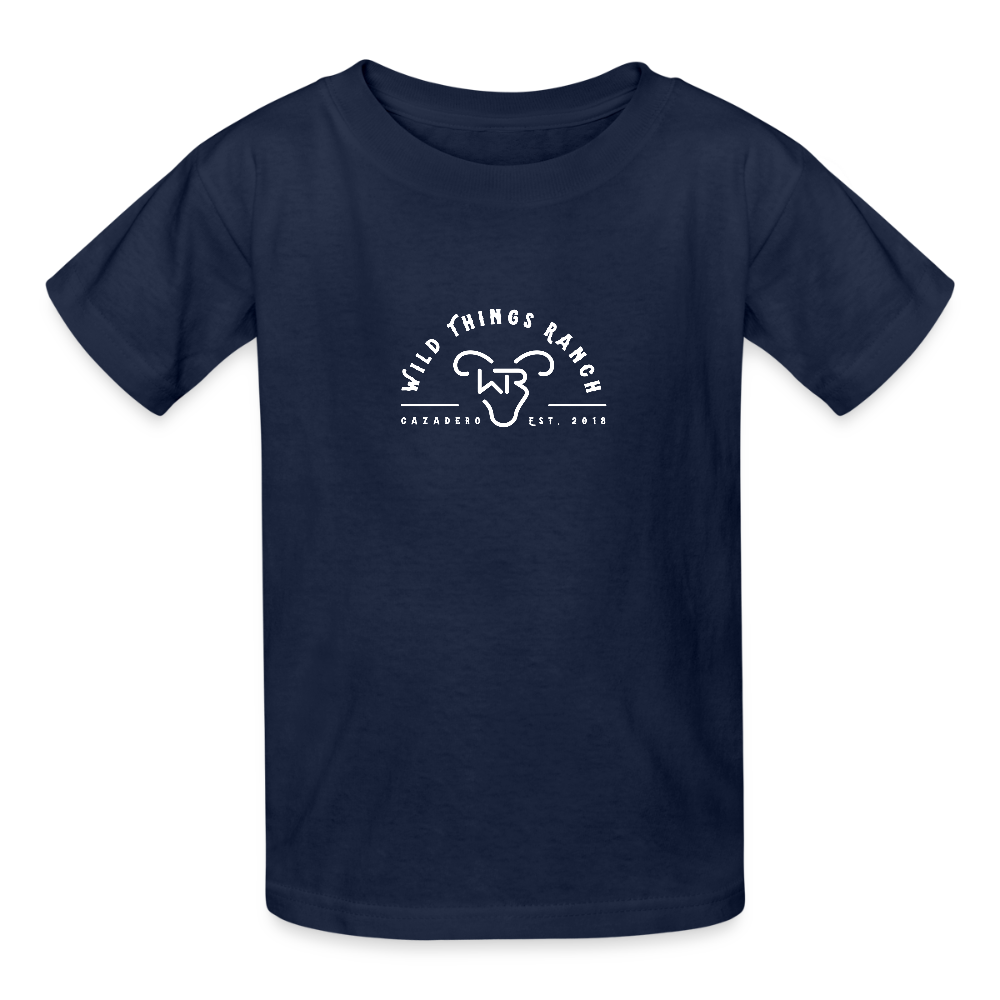 Gildan Ultra Cotton Youth T-Shirt - navy