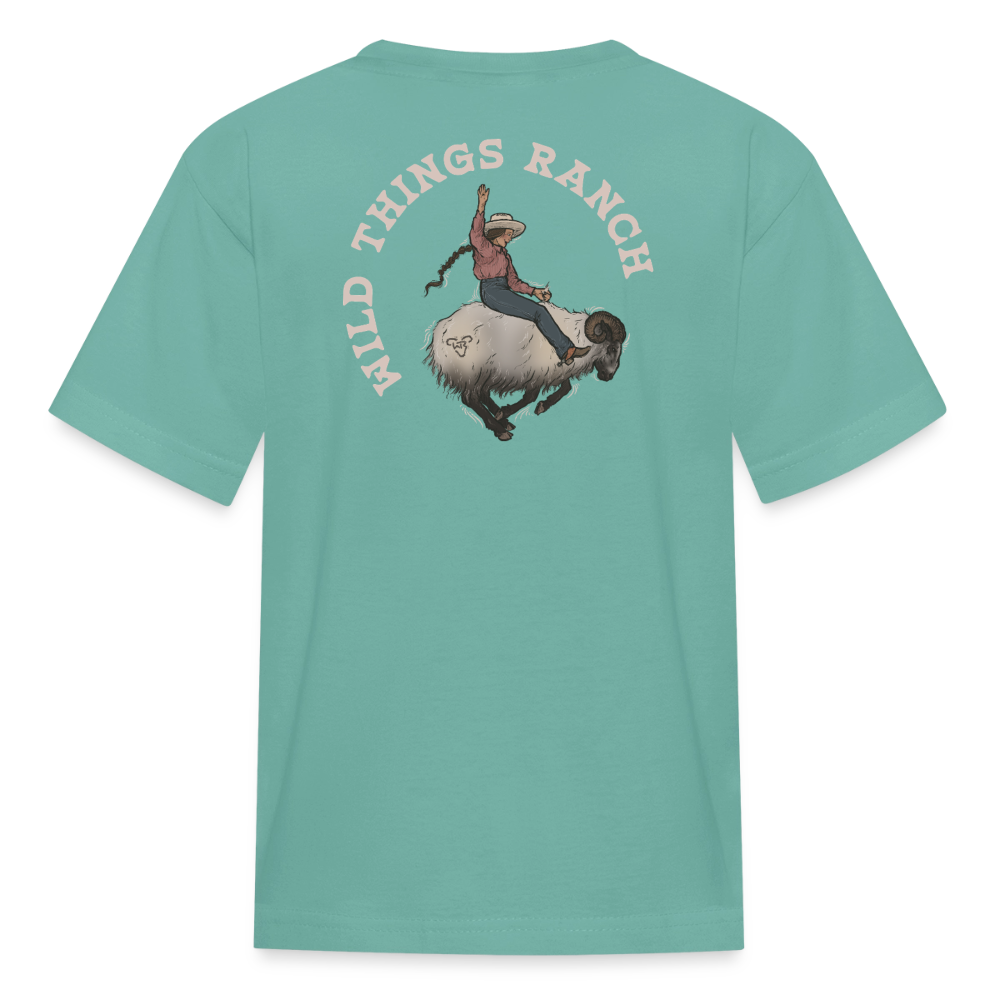 Kids'Ranch Rodeo Ram T-Shirt - aquatic