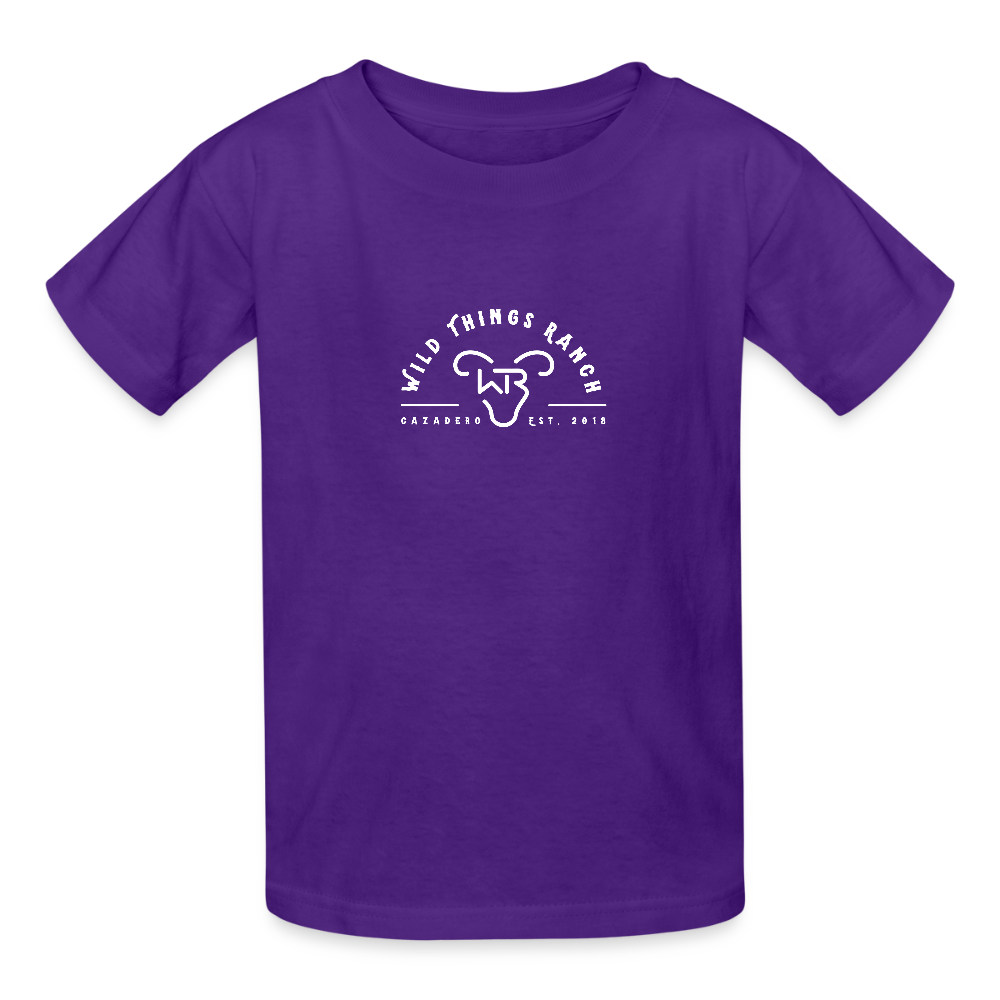 Gildan Ultra Cotton Youth T-Shirt - purple