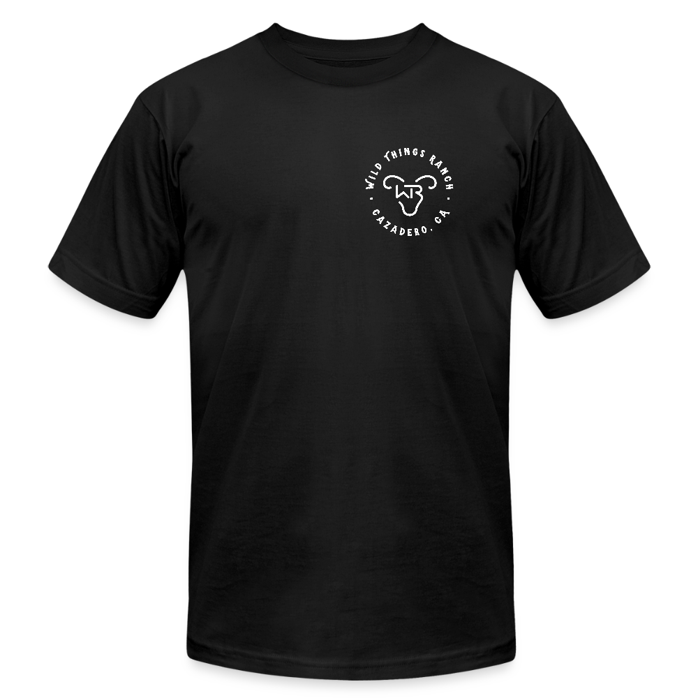 Unisex Jersey T-Shirt by Bella + Canvas - black