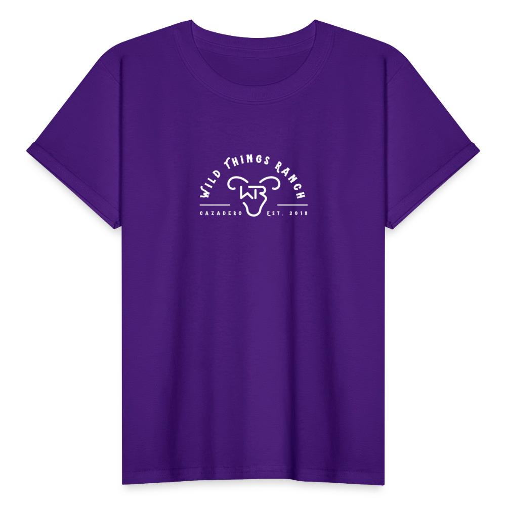 Gildan Ultra Cotton Youth T-Shirt - purple