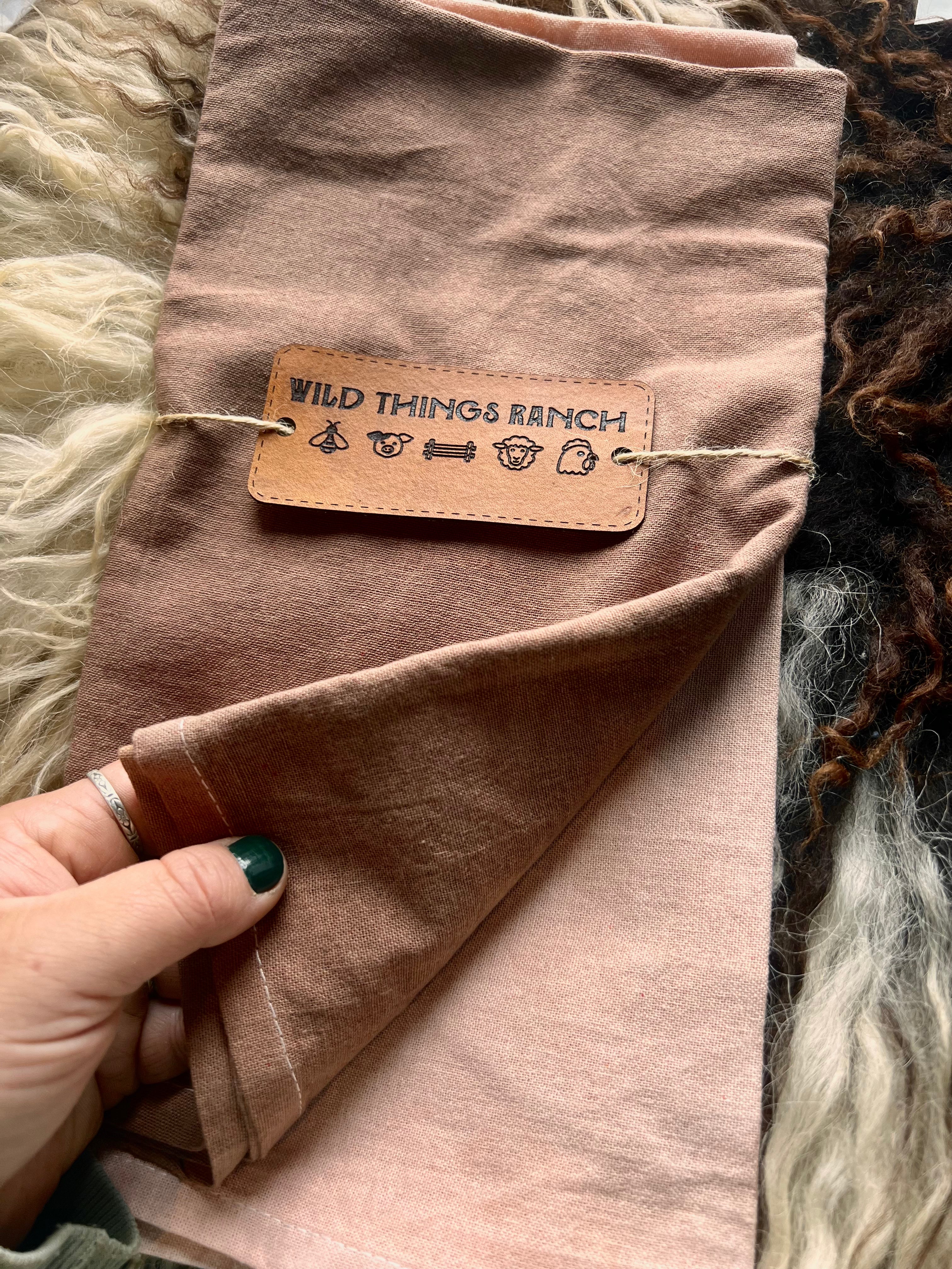 100% Cotton Dyed Tea Towels