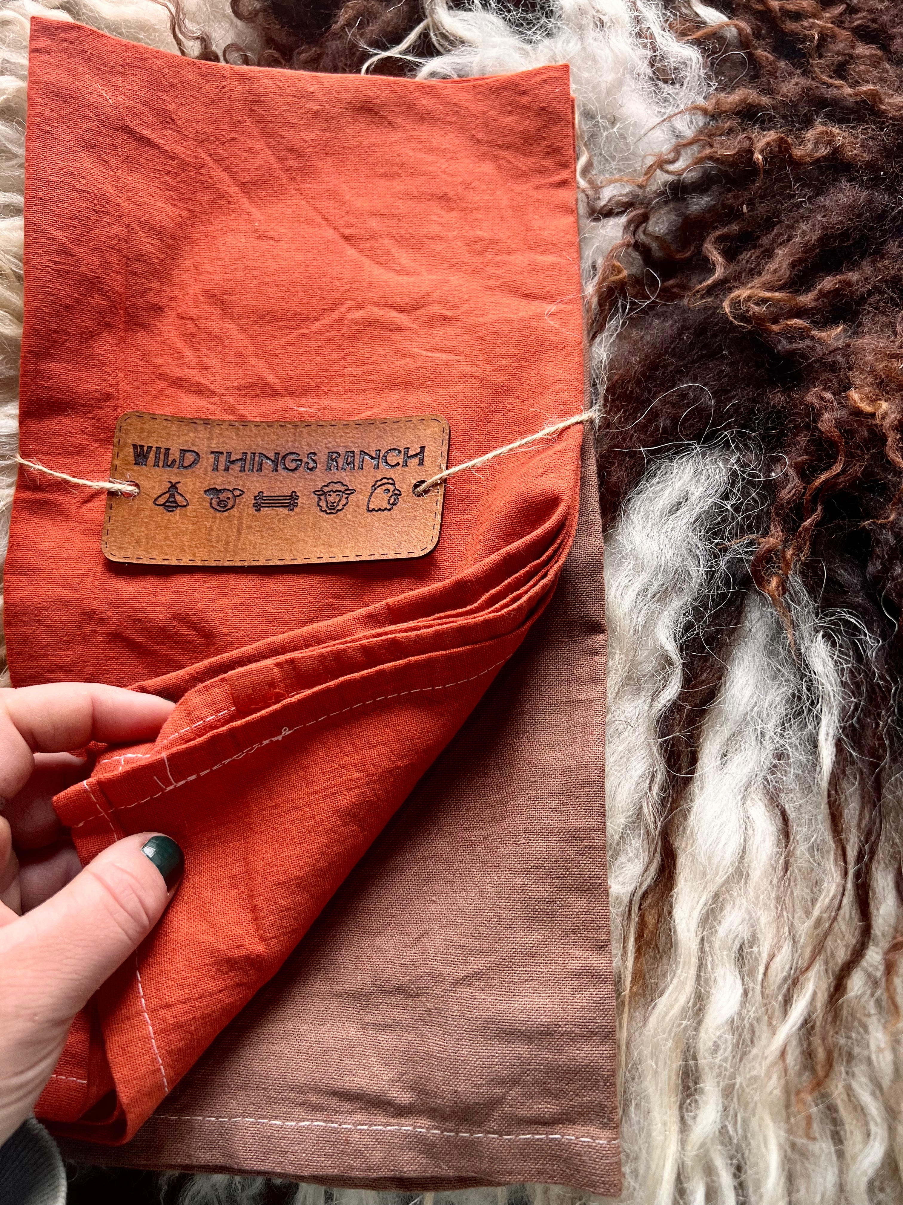 100% Cotton Dyed Tea Towels