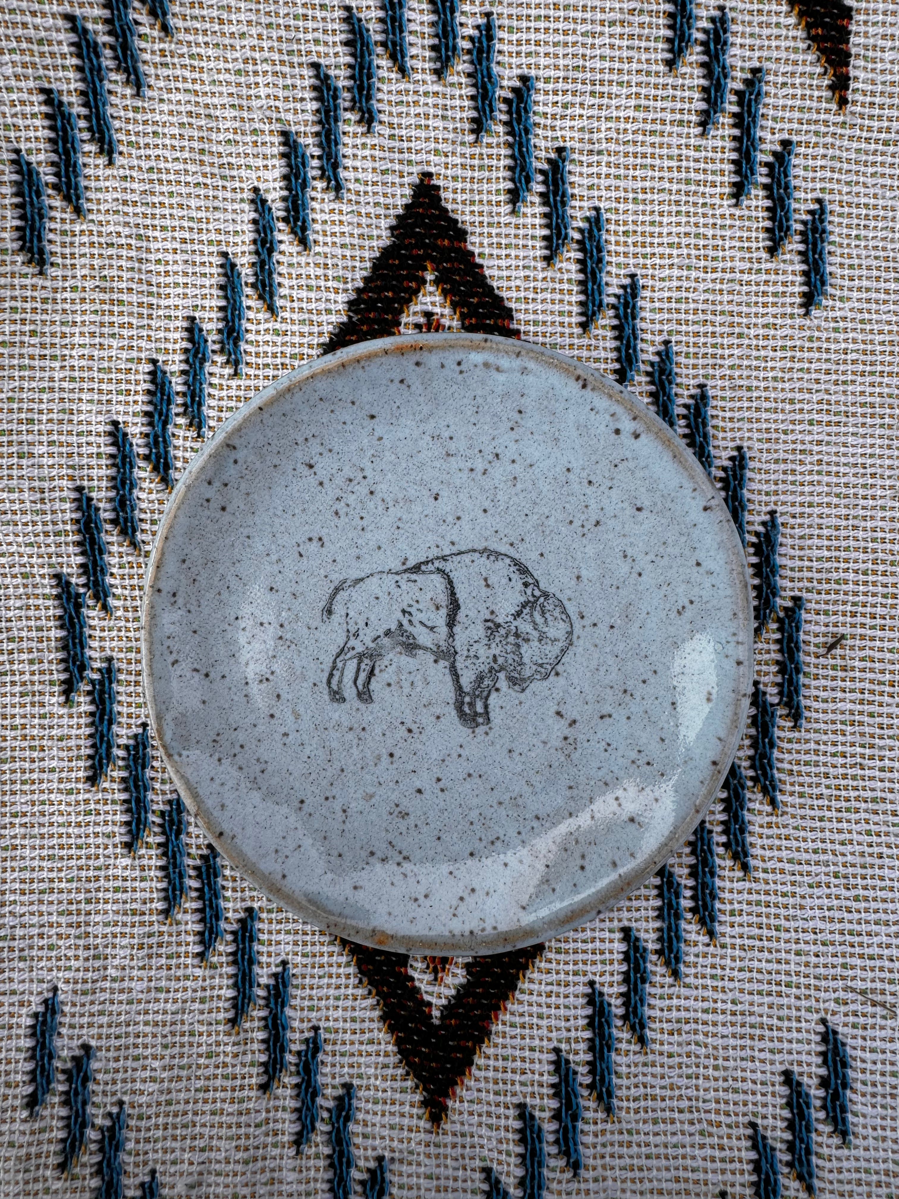 Buffalo Keepsake Dish