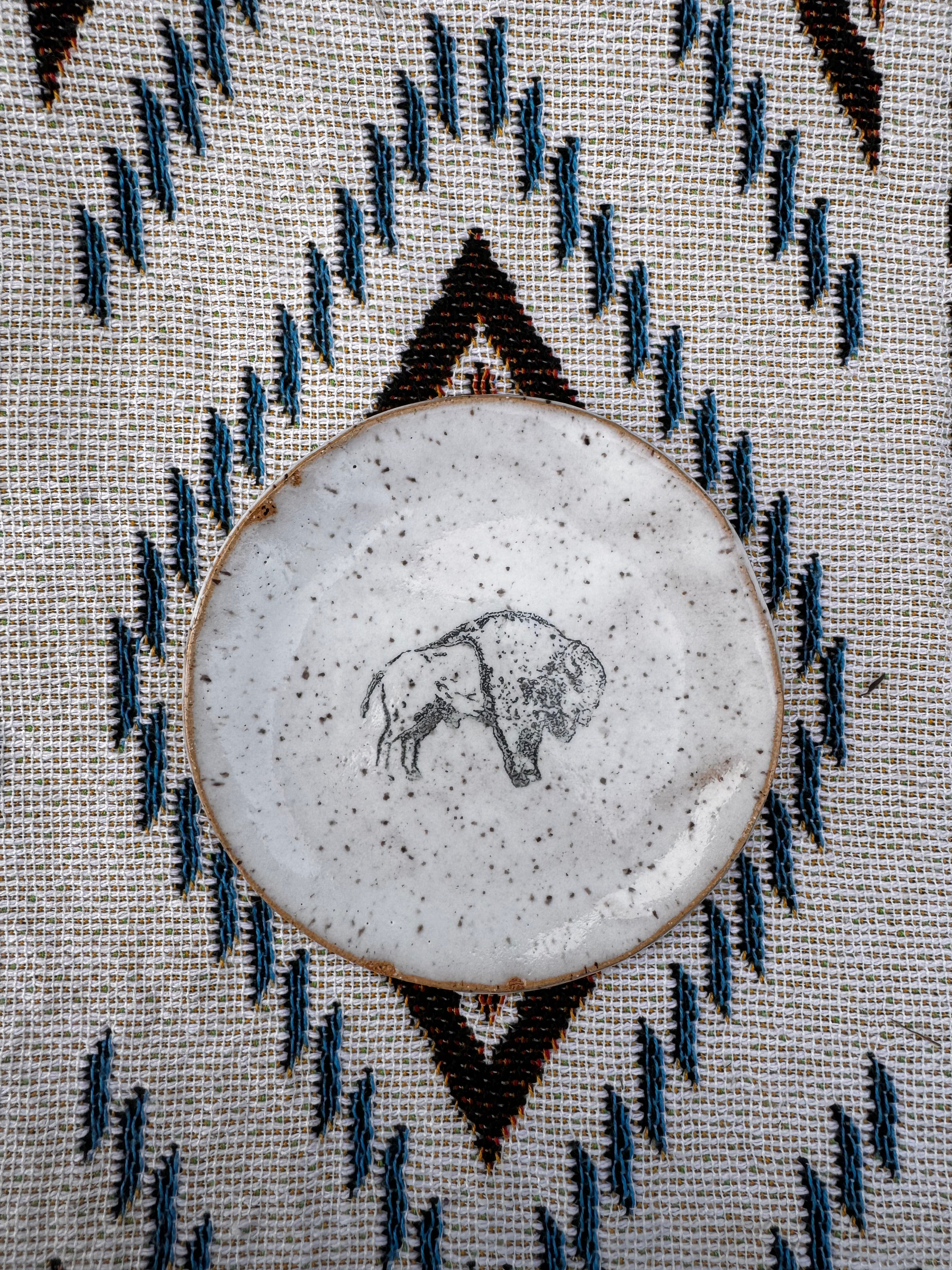 Buffalo Keepsake Dish