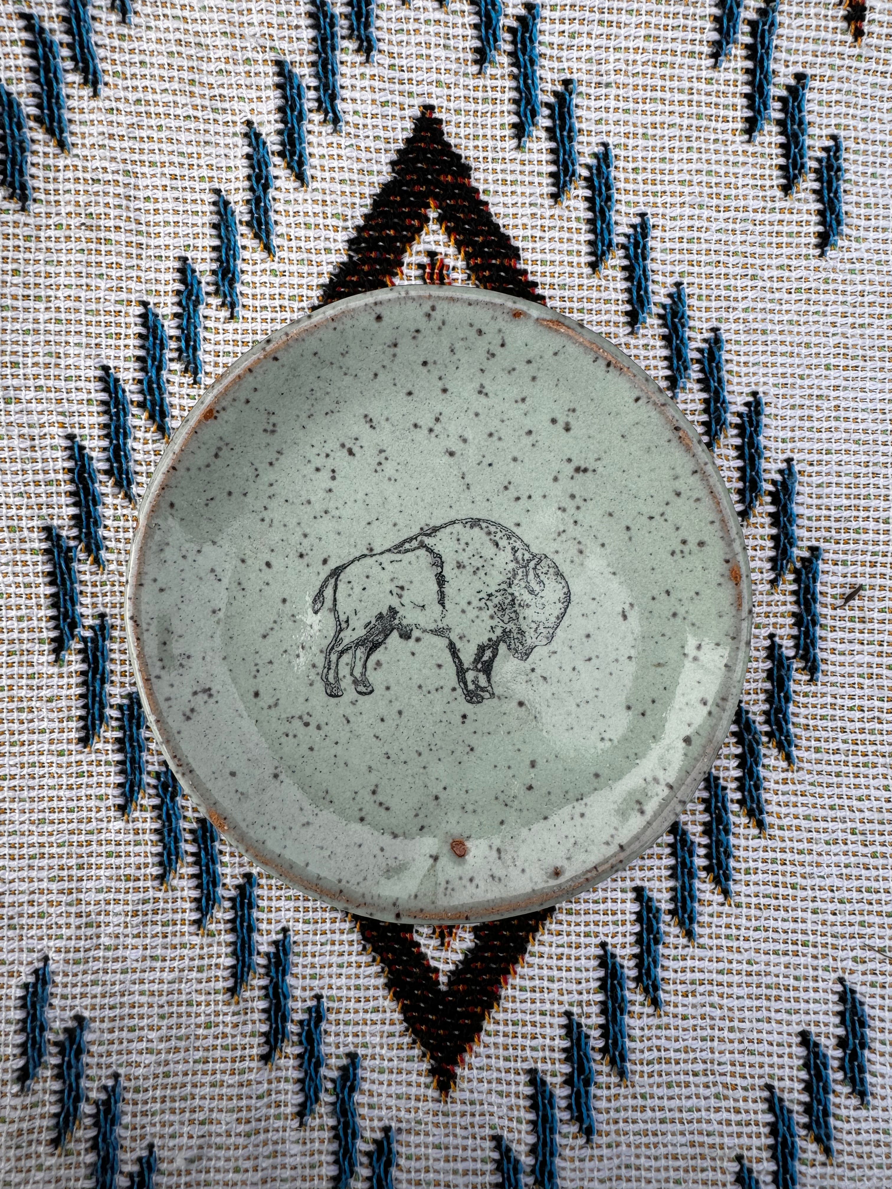 Buffalo Keepsake Dish